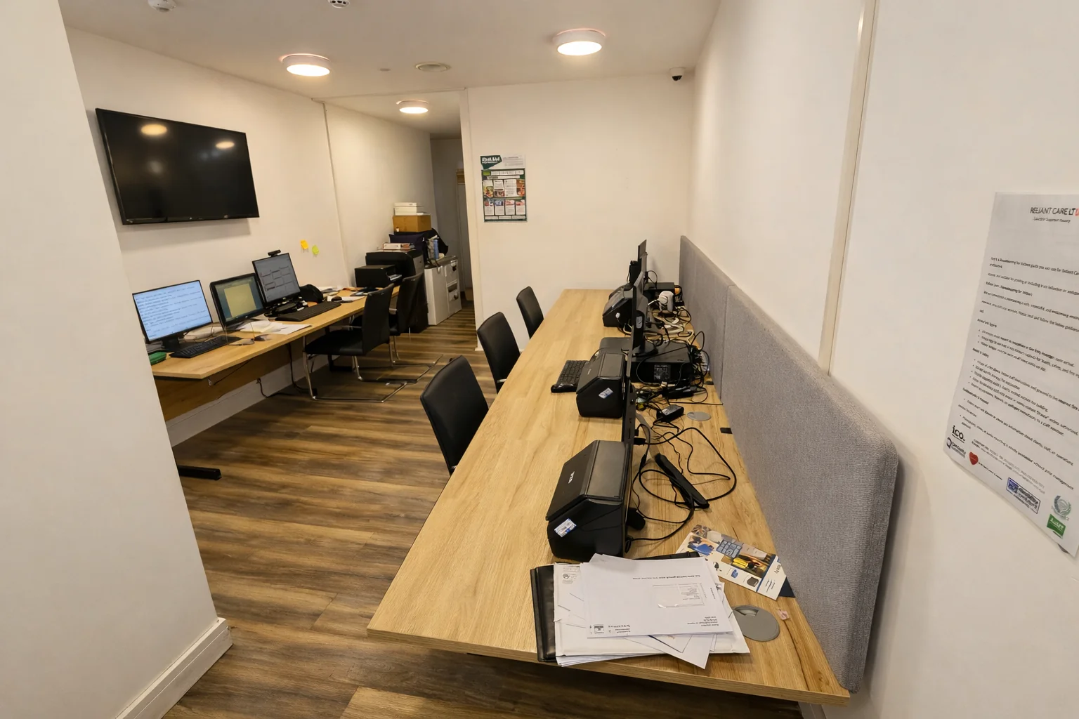 Reliant Care Supported Employment Program Interactive Training Settings and Staff Room